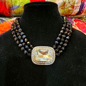 Heidi Daus Necklace and Bracelet with extender.